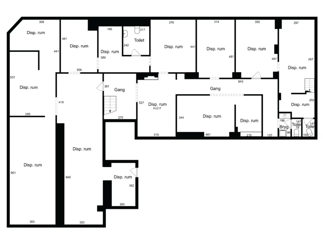 Billede 12 - Optimal eksponering midt på Jægersborg Allé