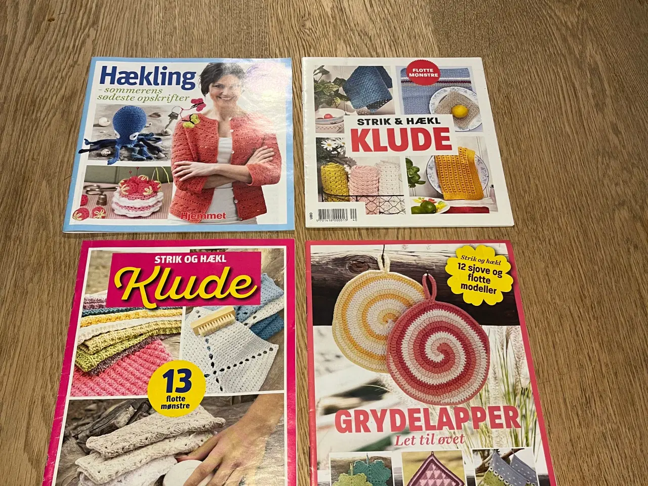Billede 1 - Hækle/strikkeopskrifter