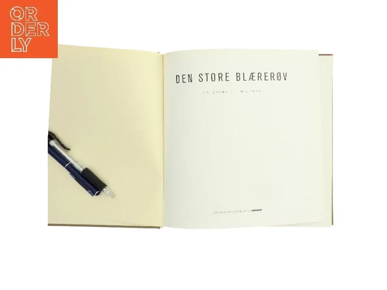 Billede 1 - Den Store Blærerøv (Bog)