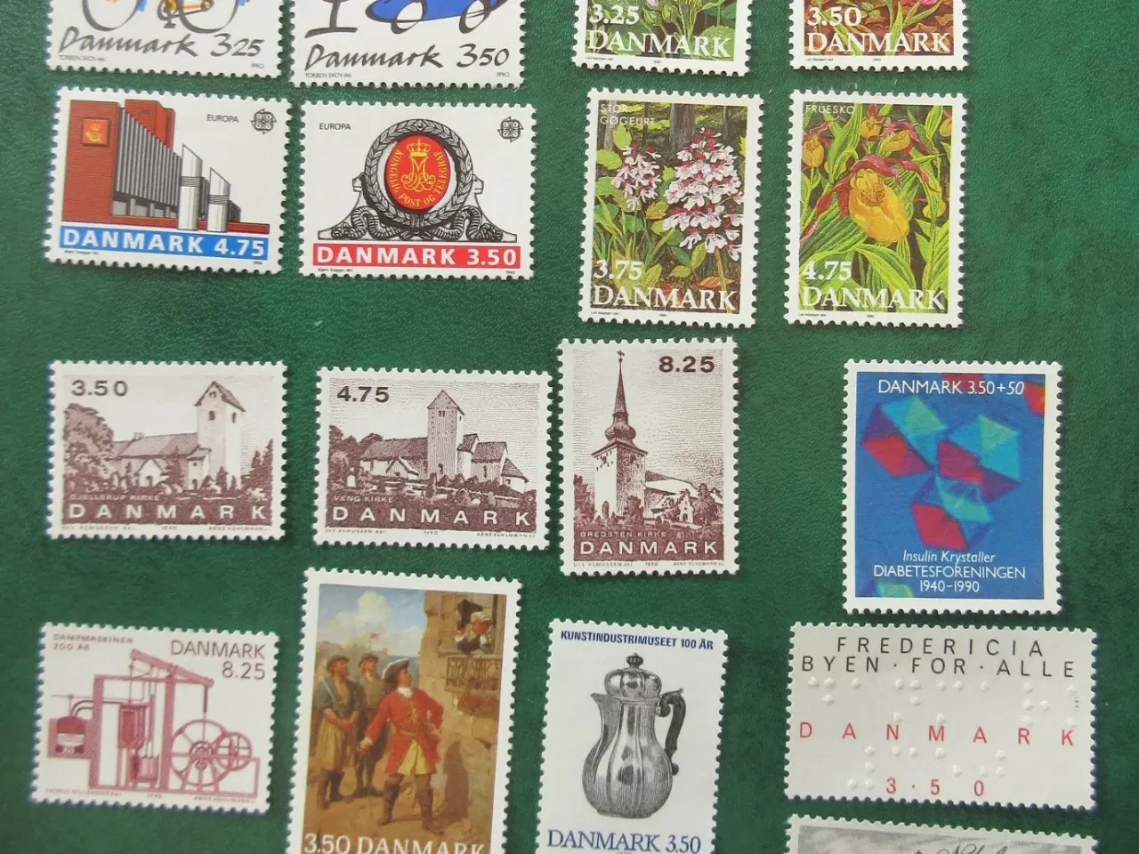 Billede 2 - Danmark år 1988-1991 postfrisk katalogværdi 850