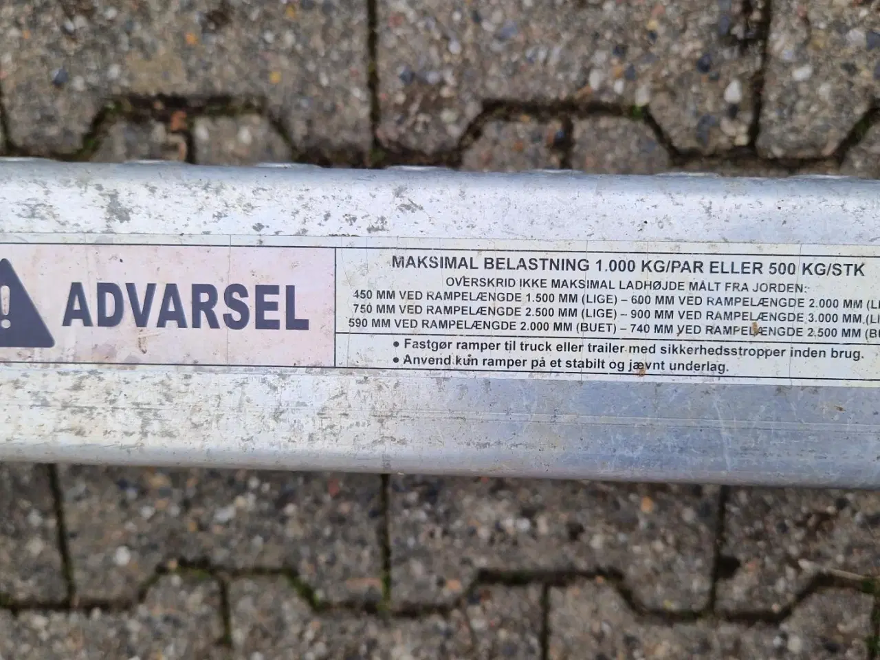 Billede 3 - Trailerrampesæt i Alu.