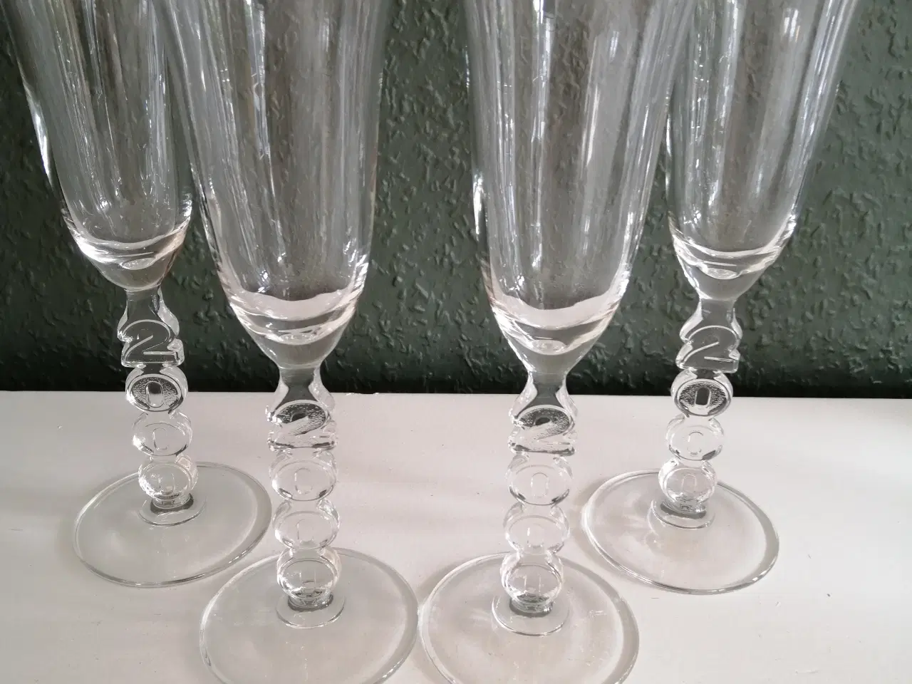 Billede 1 - Millenneium Champagne glas 