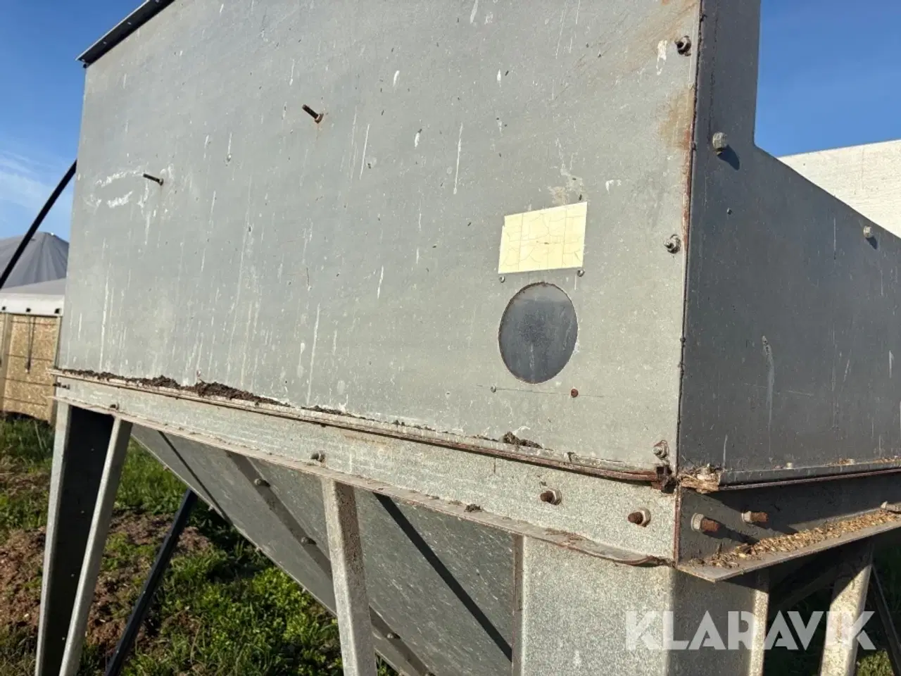 Billede 12 - Silo - galvaniseret - cirka 10m3