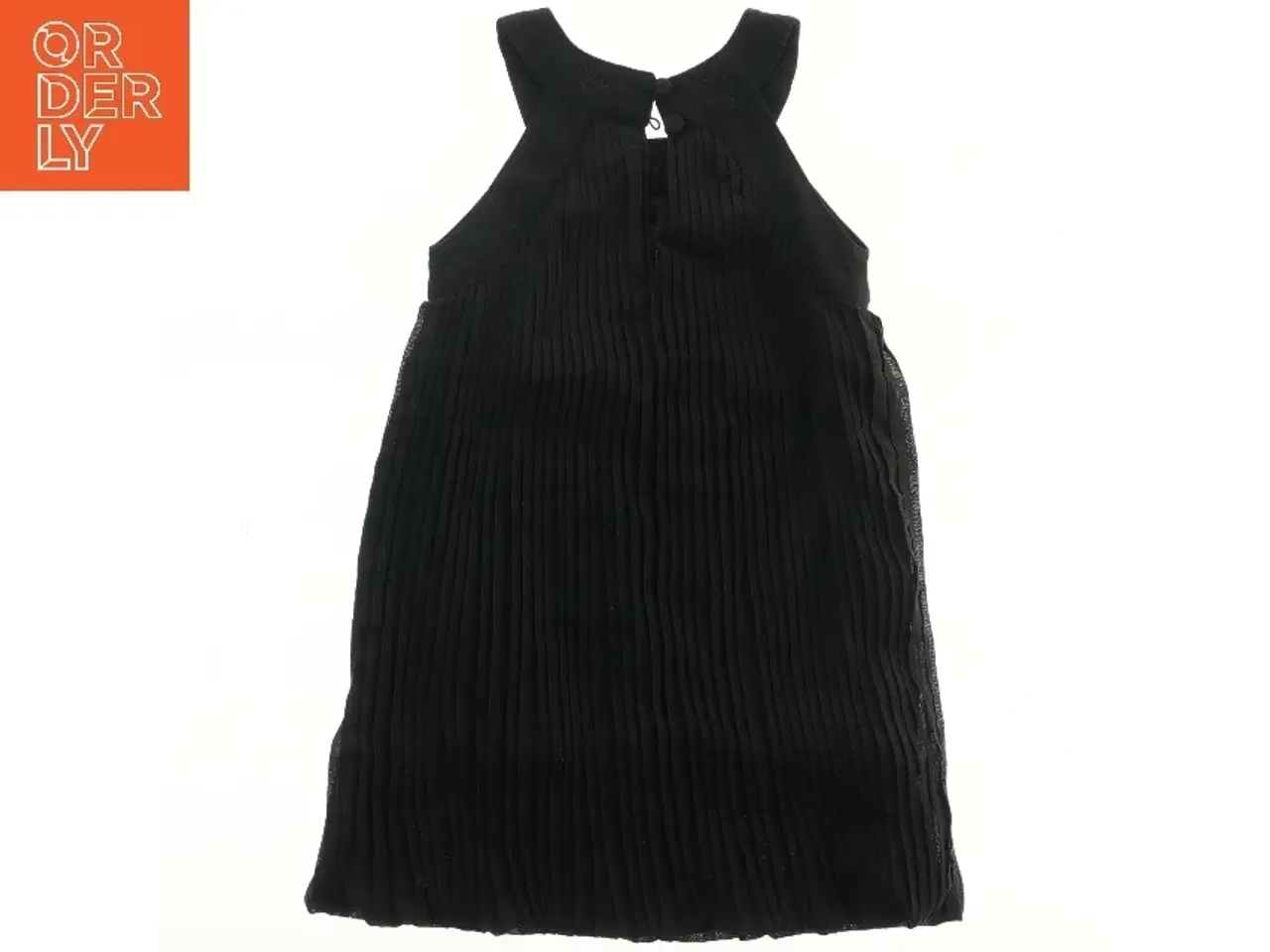 Billede 2 - Sort kjole med dekorative sten fra Kids Up (str. 92)