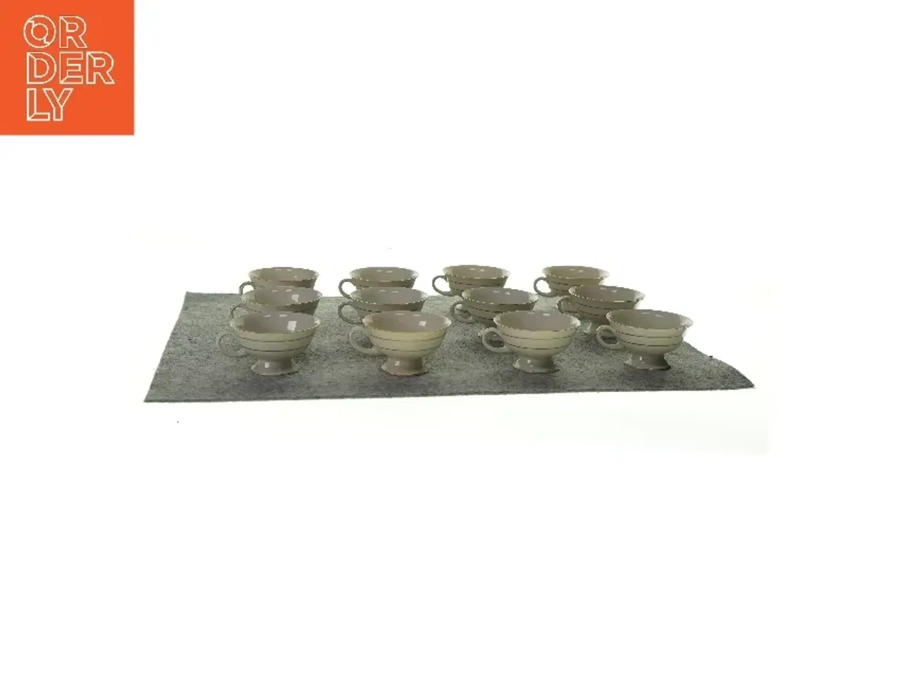 Billede 2 - Kopper (12 stk.) fra W.J.S (str. HØ: 6x10cm)