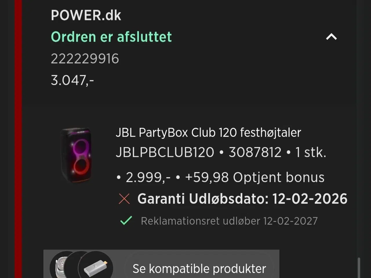 Billede 4 - Fedt sæt JBL Partybox 120'ere.