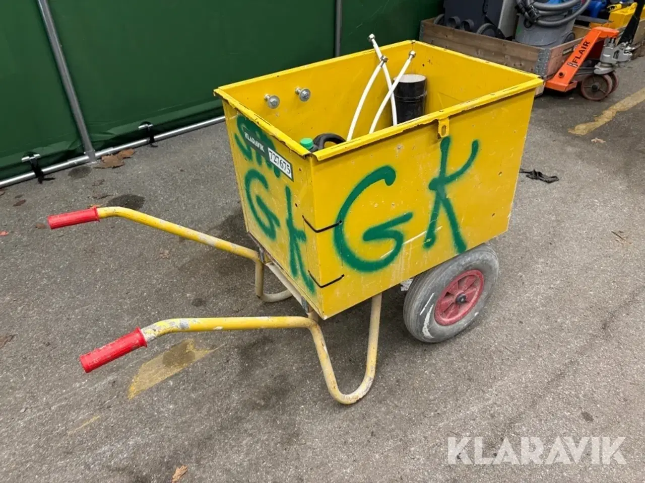 Billede 3 - Værktøjstrillebør med indhold