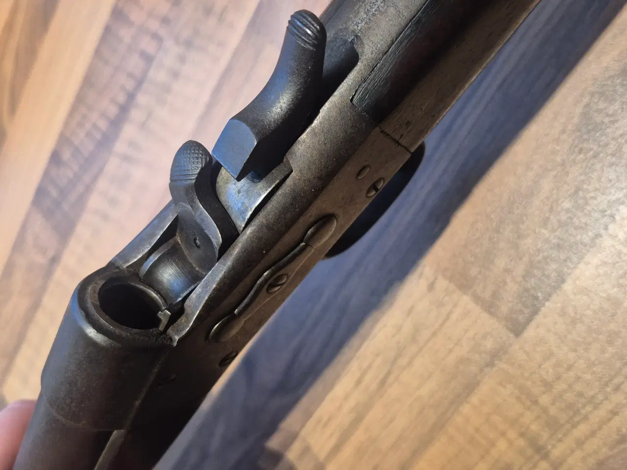 Billede 5 - Remington Rollingblock glat 1864. Flot stand. 