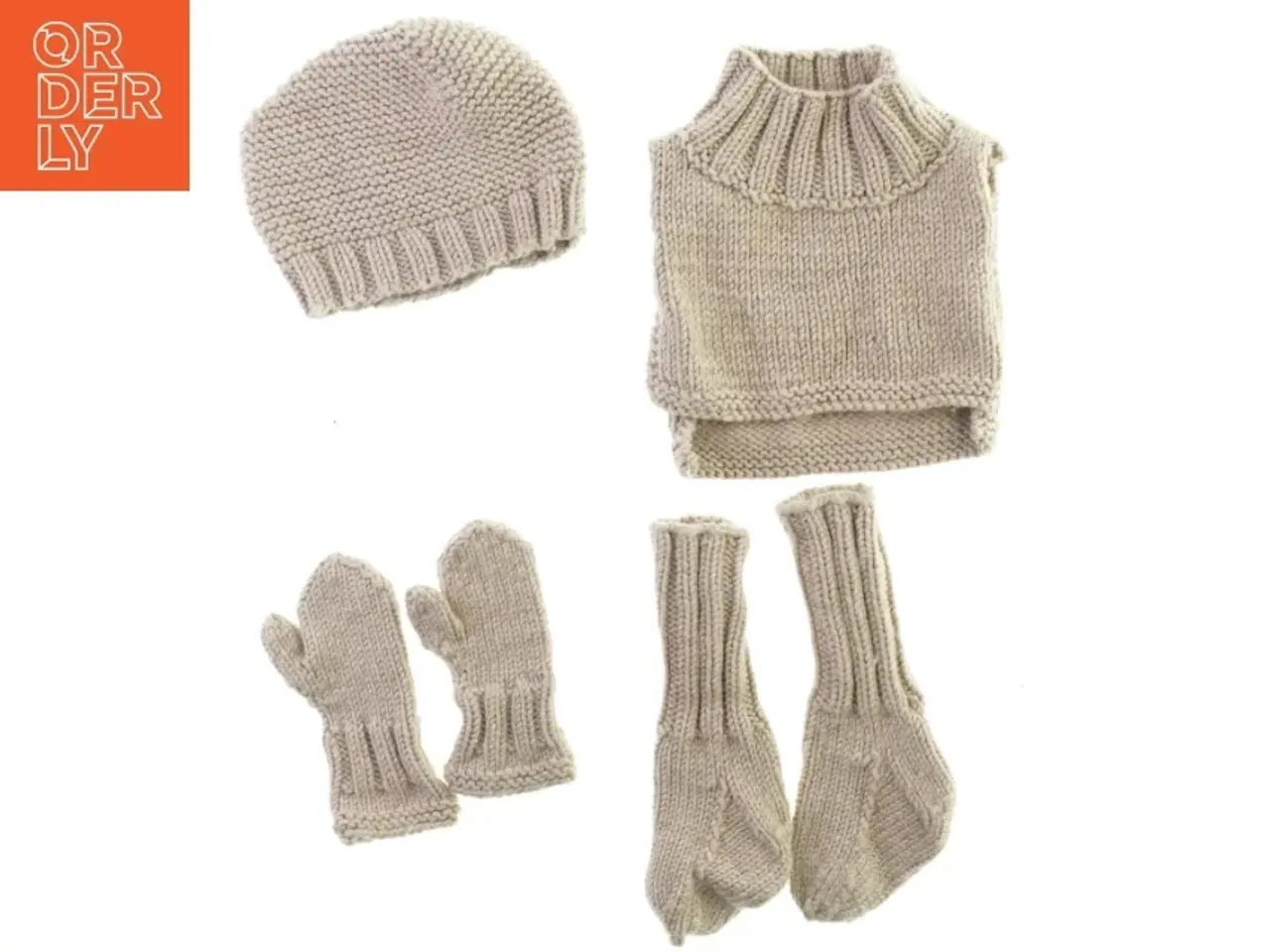 Billede 1 - Hjemmestrikket baby tøj