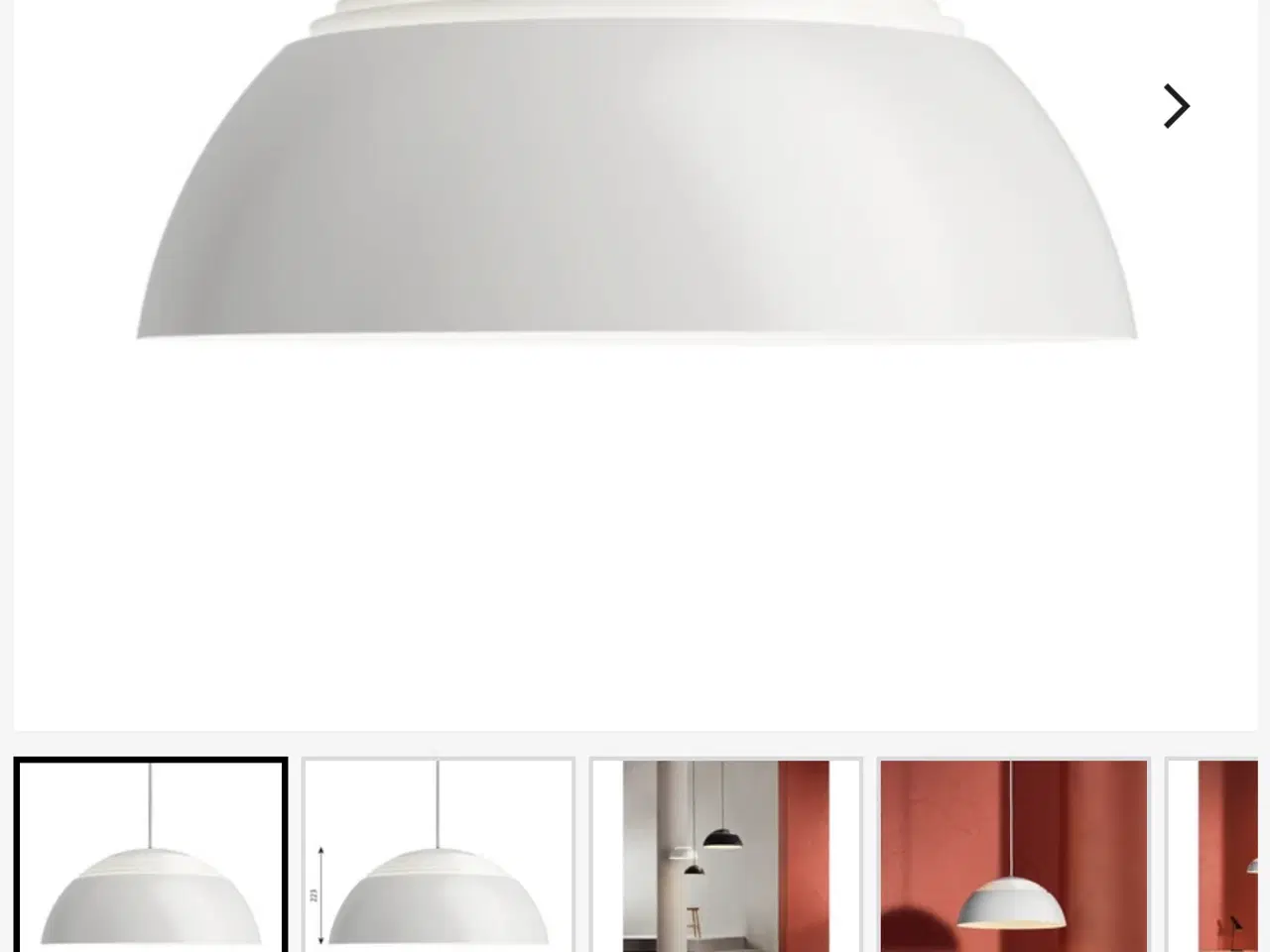 Billede 7 - AJ Royal 500 LED Pendel Hvid - Louis Poulsen