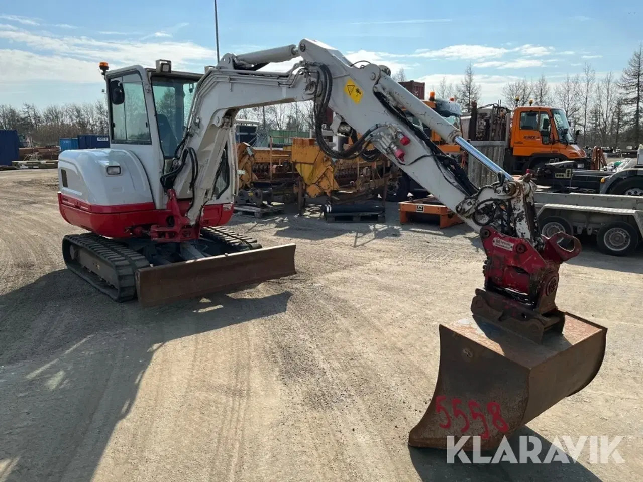 Billede 3 - Gravemaskine Takeuchi TB240 4 Ton