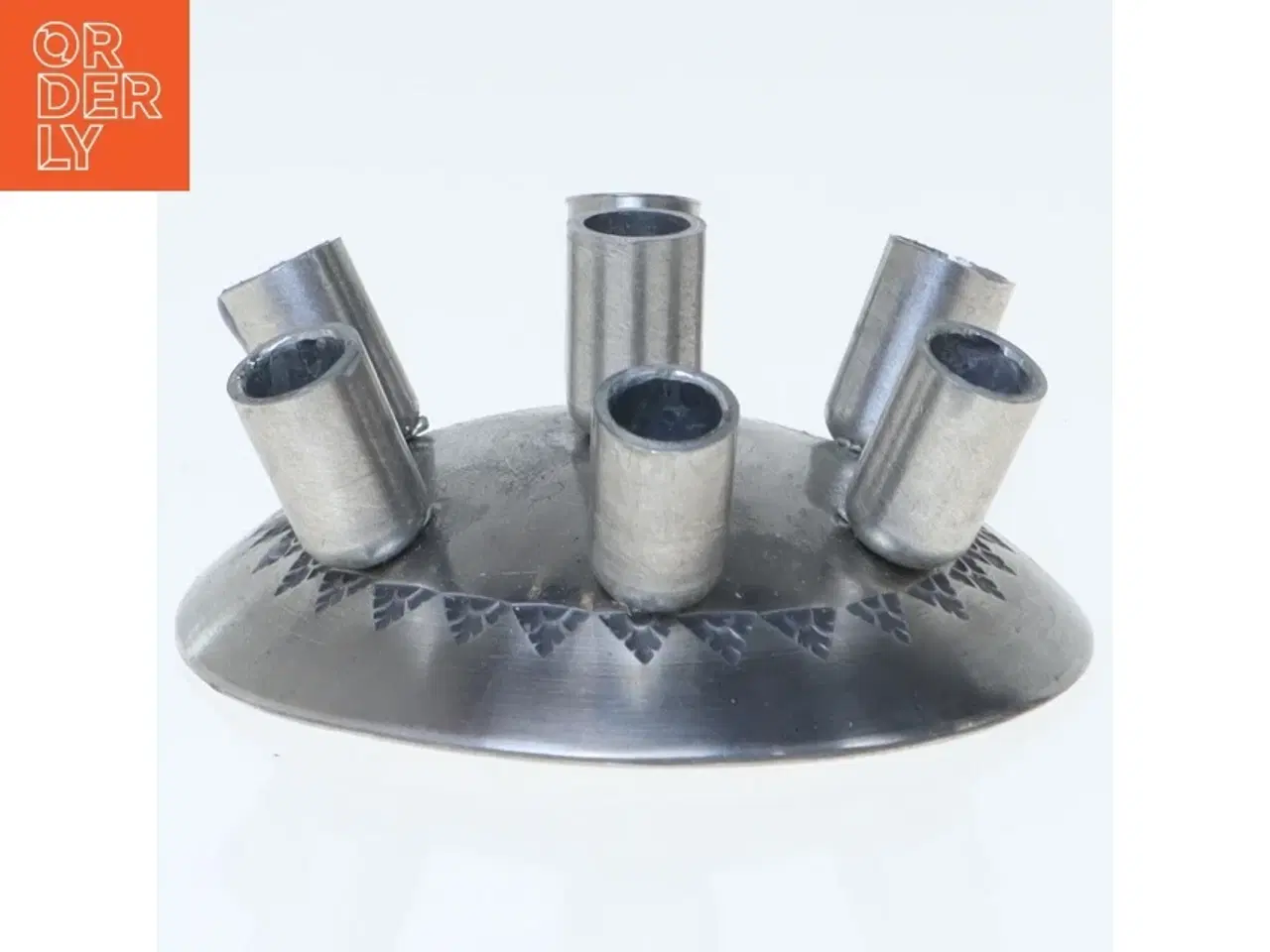 Billede 1 - Ting i Tin lysestage (str. Ø 6 cm)