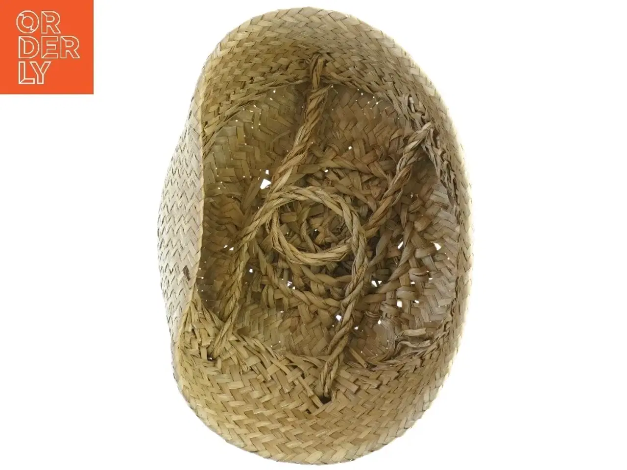 Billede 4 - Flettet kurv med låg (str. 22x13 cm)