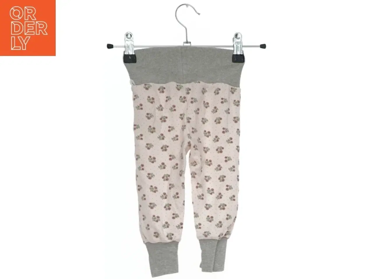 Billede 2 - Børnebukser med blomstermotiv fra Fixoni (str. 68)