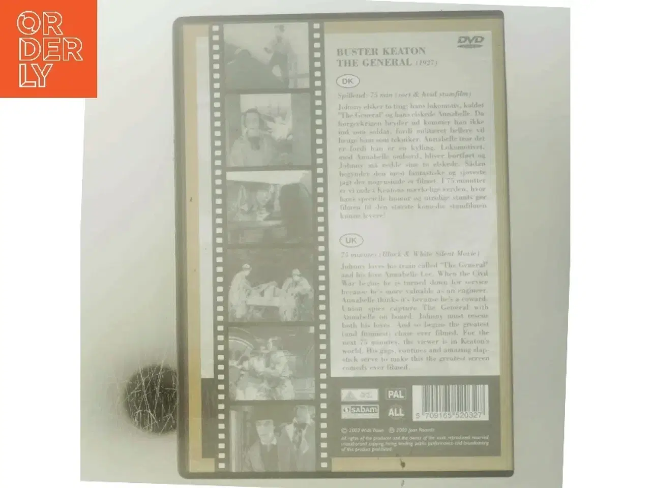 Billede 3 - Keaton, Buster : the General med Buster Keaton (DVD)