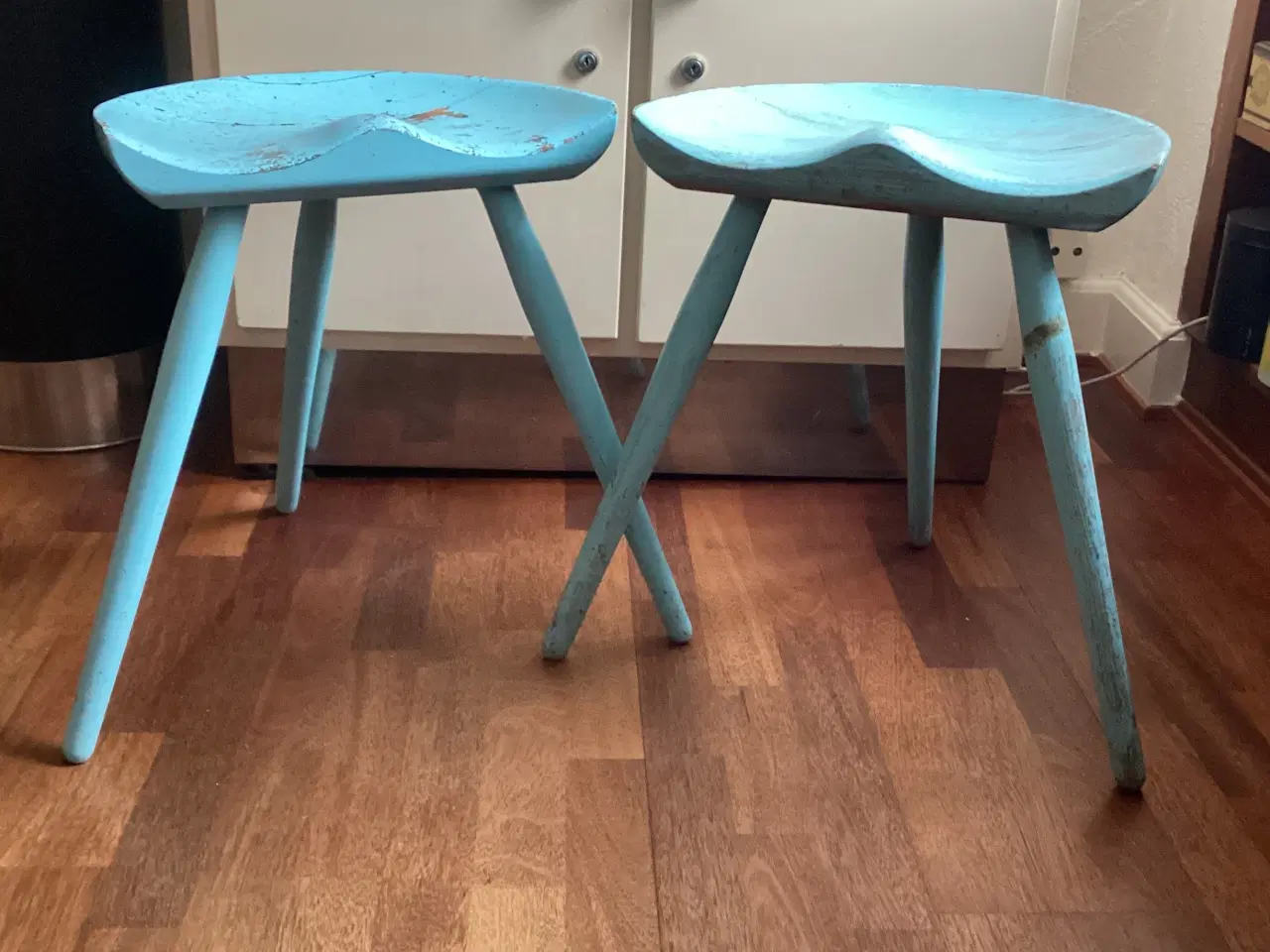 Billede 4 - Vintage skomager taburet