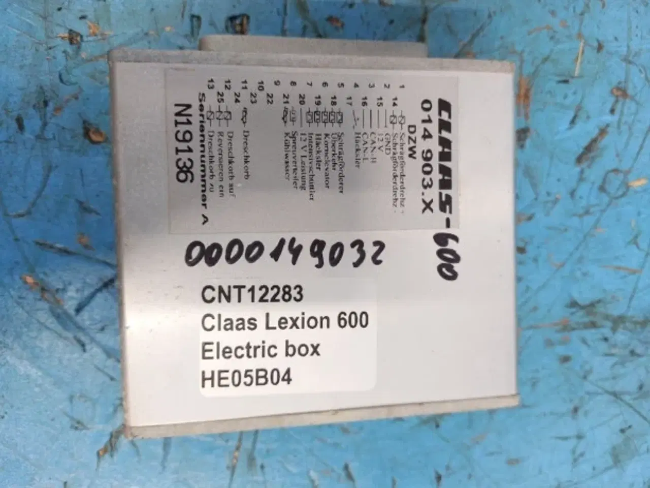 Billede 8 - Claas Lexion 600 Elektronik Boks 0000149032