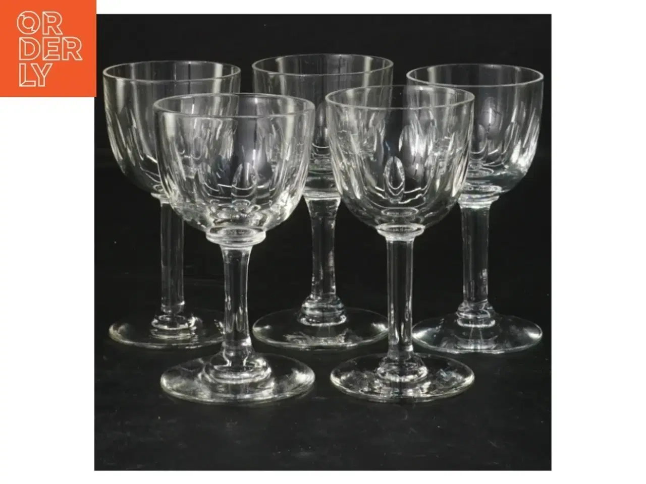 Billede 1 - Vin glas sæt, 5 styk (str. 10 cm. 5 styk)