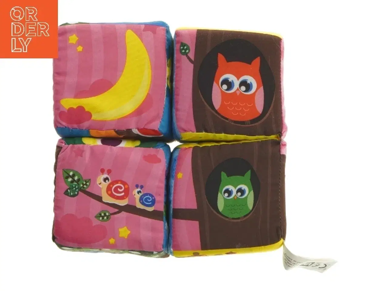 Billede 3 - Blødt stoflegetøj med dyremotiv fra Baby Buddy (str. 17x17 cm)