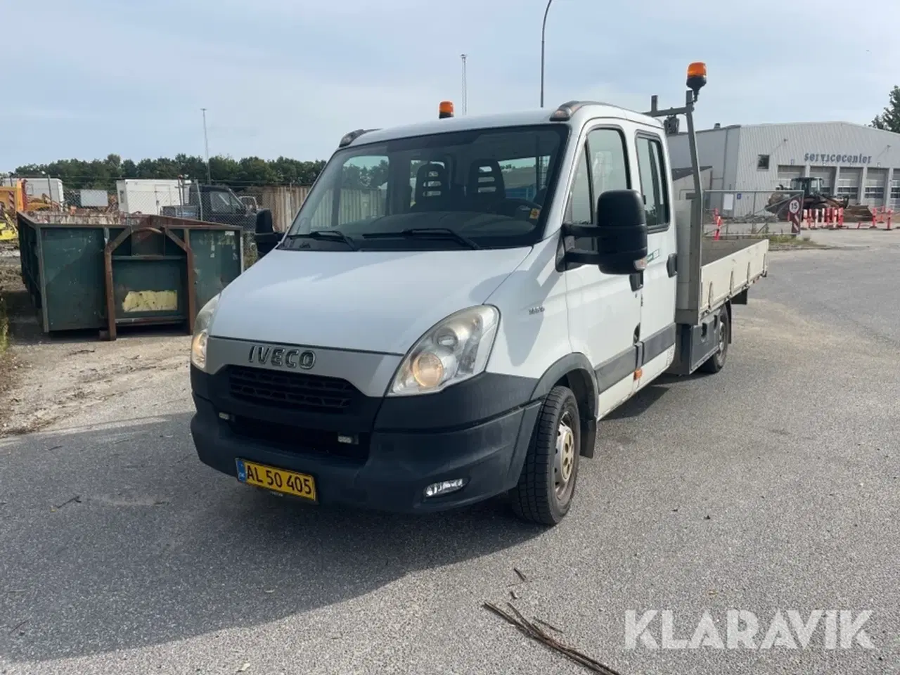 Billede 1 - Varebil Iveco Daily 35S D med kran