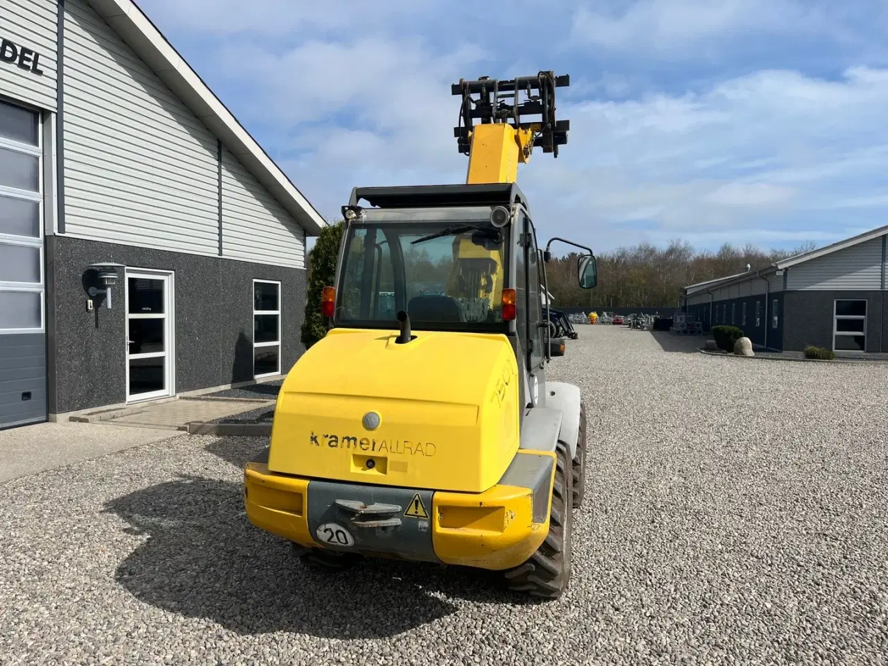 Billede 15 - Kramer 750T Allrad med pallegafler og adabter. Med teleskop-arm