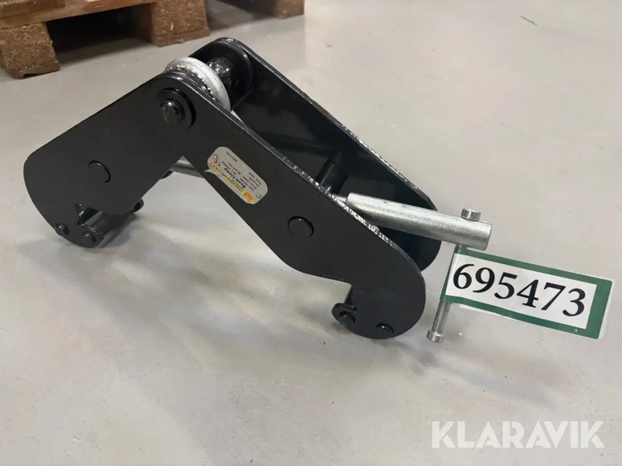 Billede 1 - Bjælkeklemmer / bjælkeklo Fyns Kranudstyr Beam clamp 300 3 styk