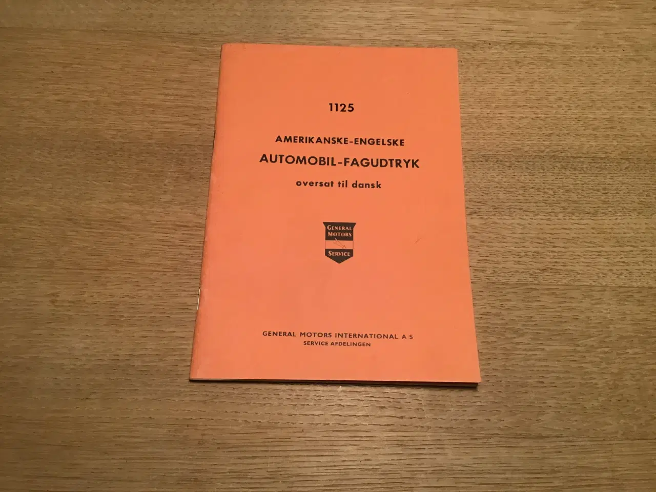 Billede 1 - General motors bog gammel som ny 
