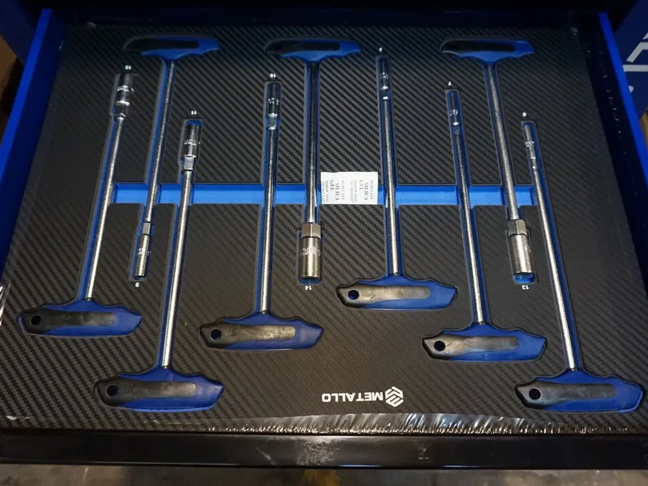 Billede 8 - Metallo Værktøjsvogn XXL med værktøj og 7 skuffer og skab