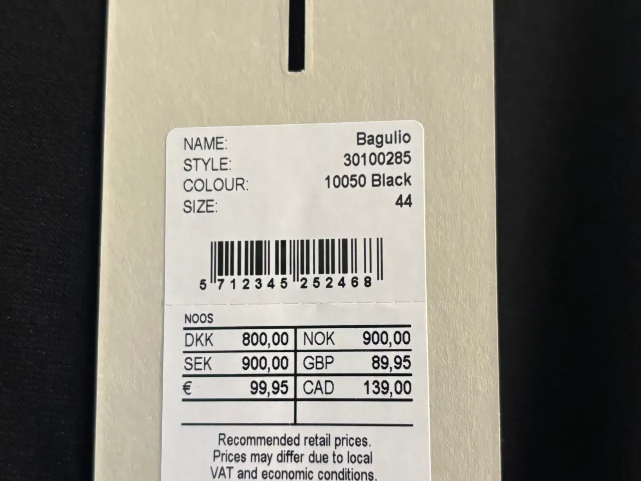 Billede 5 - InWear sort kjole Bagulio med lynlås i ryggen str.