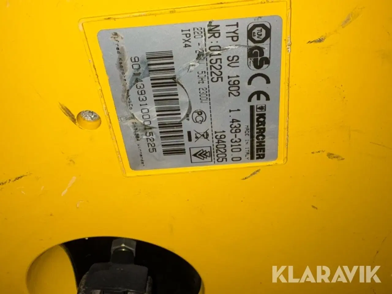 Billede 5 - Damprenser / dampstøvsuger Kärcher SV 1902