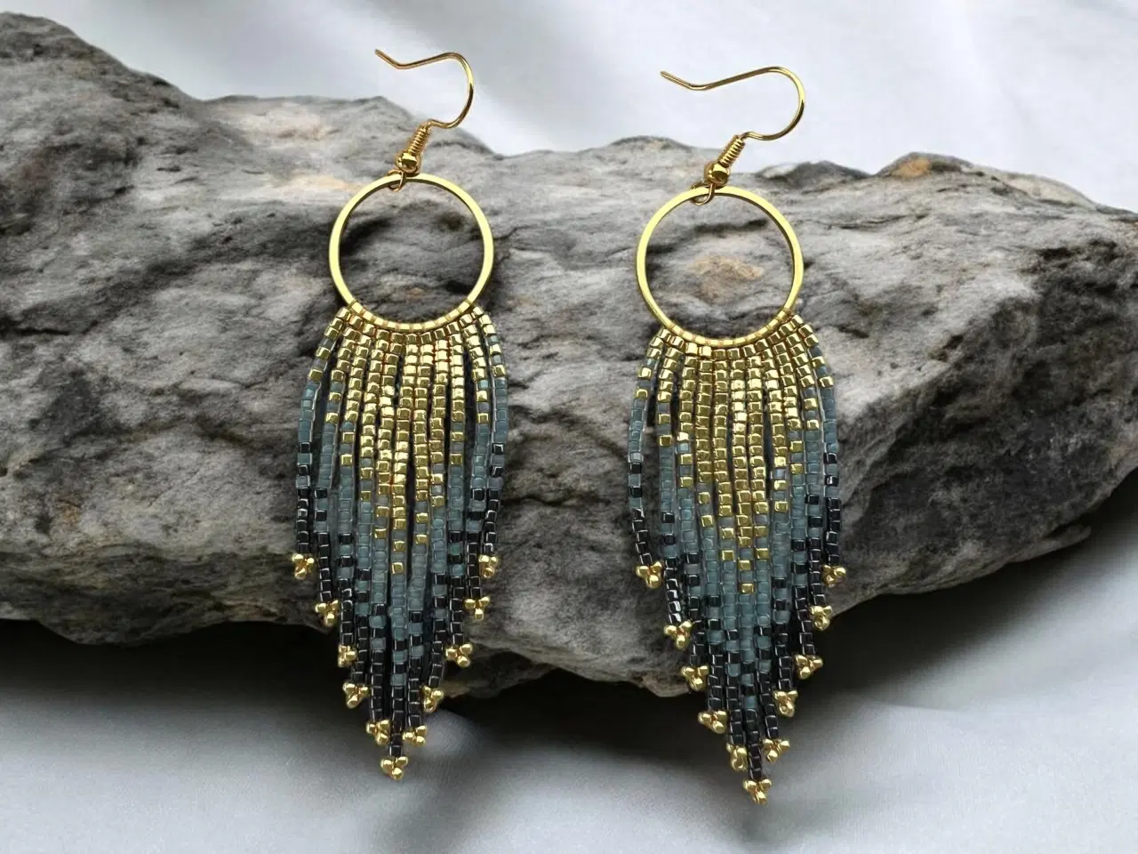 Billede 4 - Grønlandske perle øreringe 