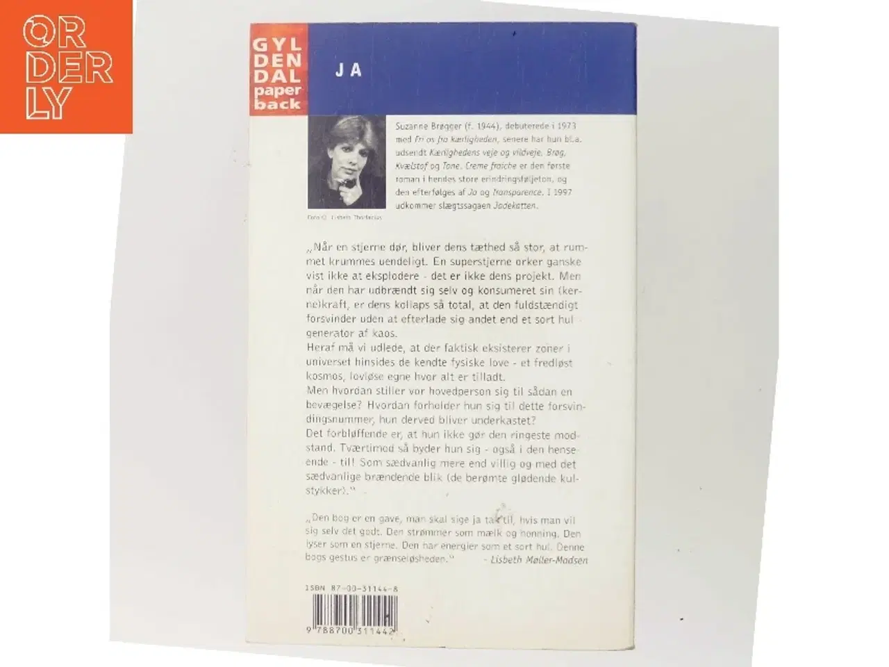 Billede 3 - Ja af Suzanne Brøgger (Bog)