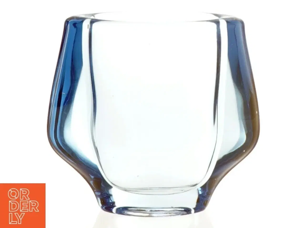 Billede 1 - Vase i glas (str. 8 x 9 cm)