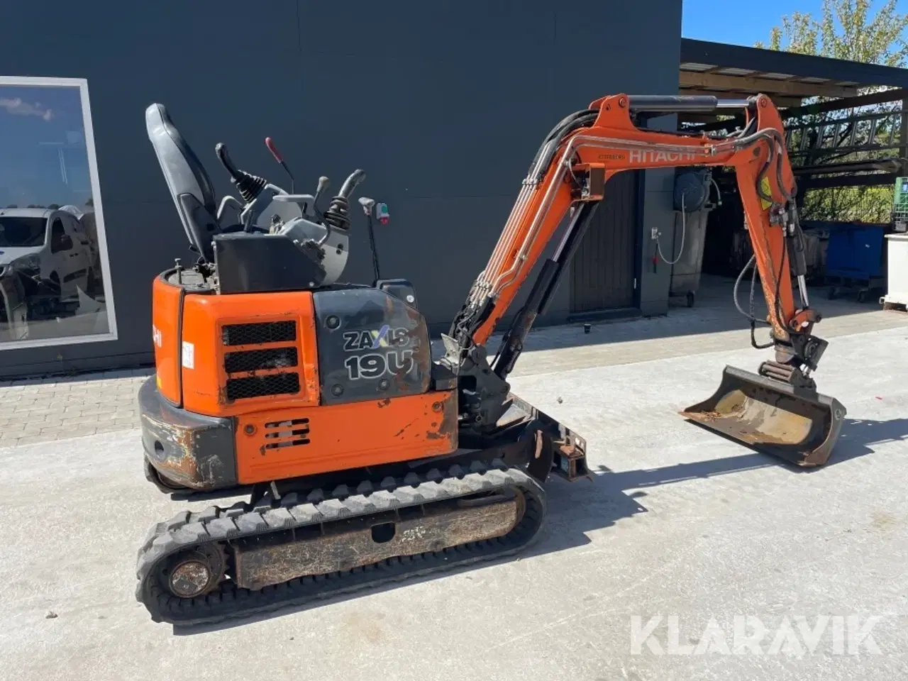 Billede 4 - Gravemaskine Hitachi ZX19U med Tiltman fæste