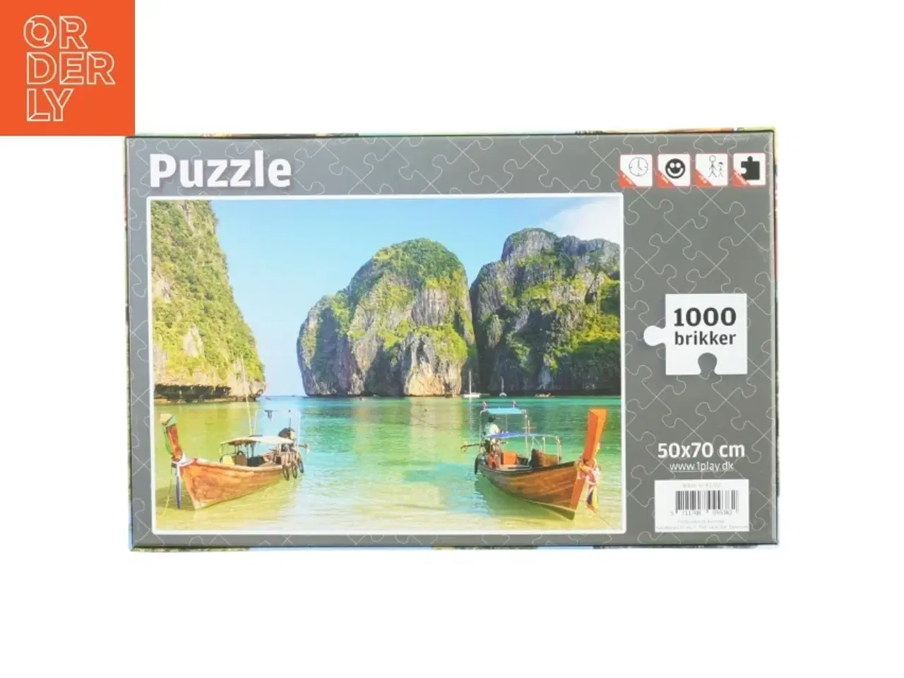 Billede 3 - Puslespil, 1000 fra One Play (str. 35 x 22 cm)