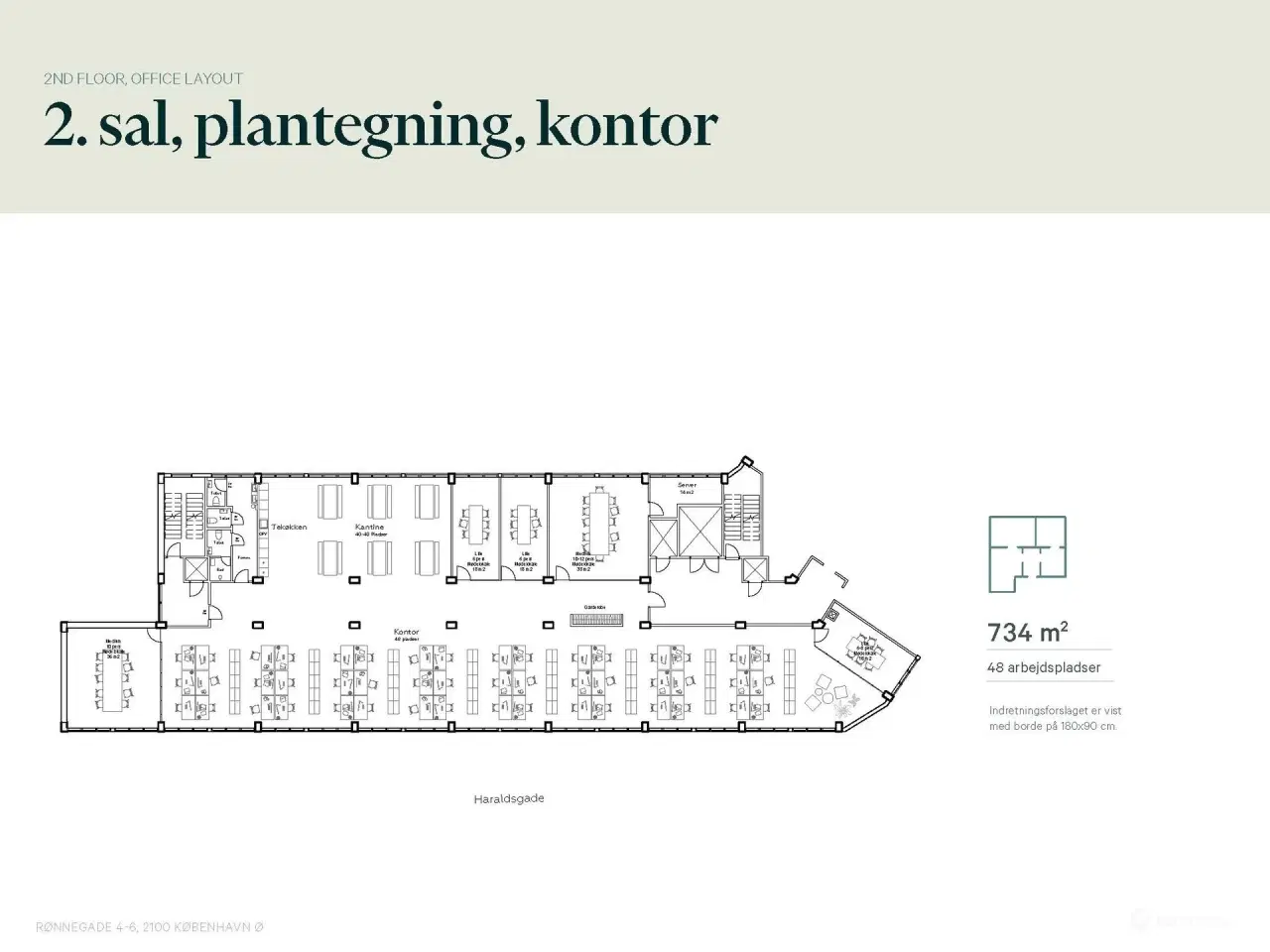 Billede 11 - Moderne kontorer tæt på metro på Østerbro