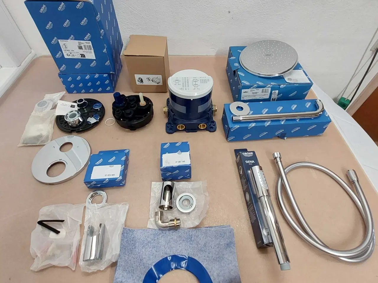 Billede 2 - Indbygning brusesystem, Grohe.  Ubrugt 