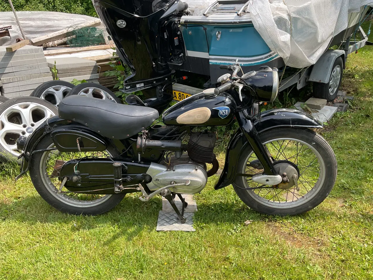 Billede 4 - NSU LUX veteran motorcykel
