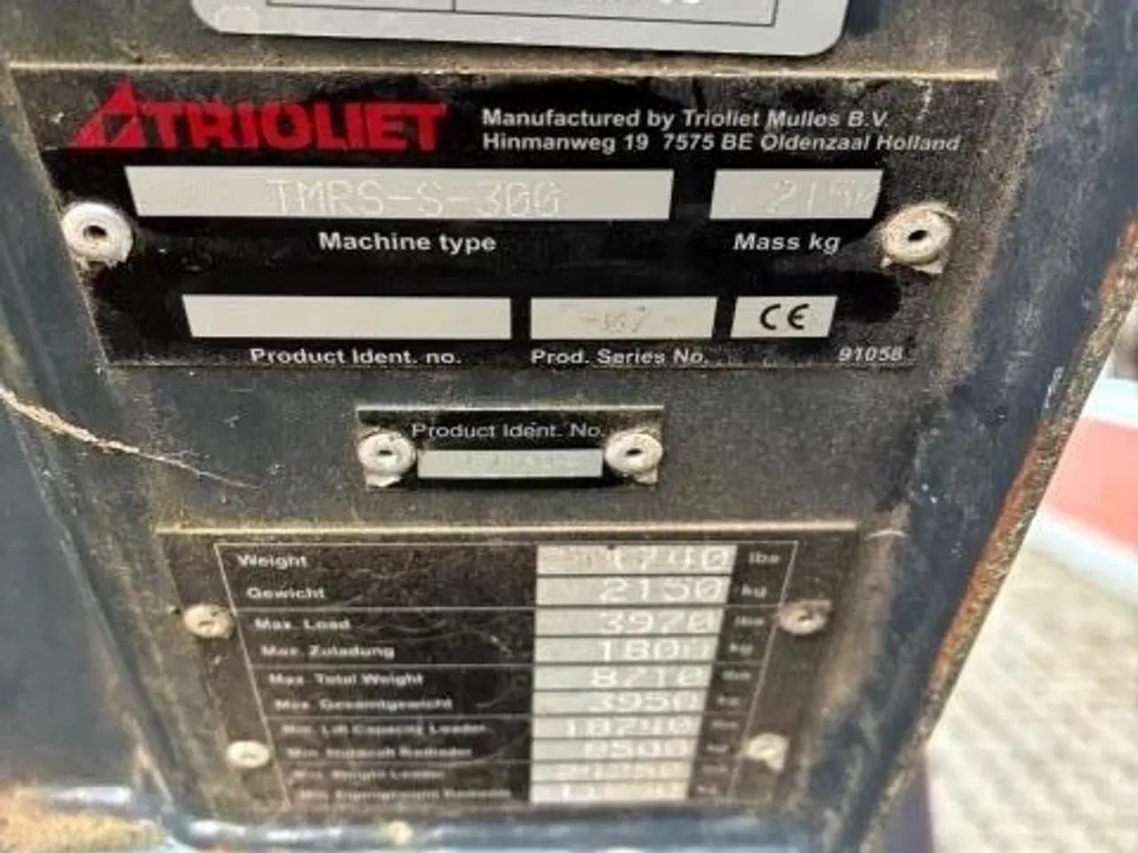 Billede 4 - Trioliet TRIOMASTER S.300