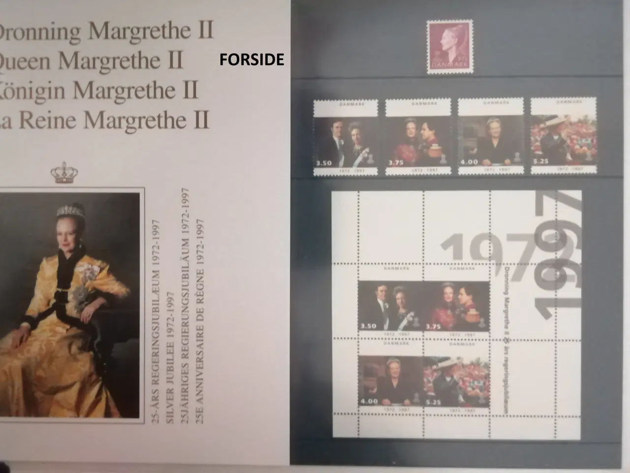 Billede 1 - Dronning Margrethe ll - 25 års regeringsjubilæum 