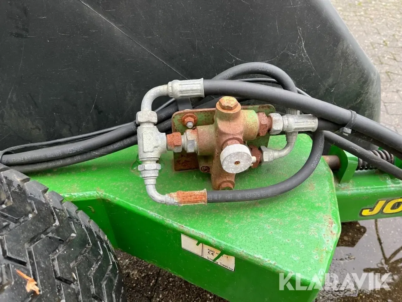 Billede 12 - Opsamlevogn John Deere TC 125