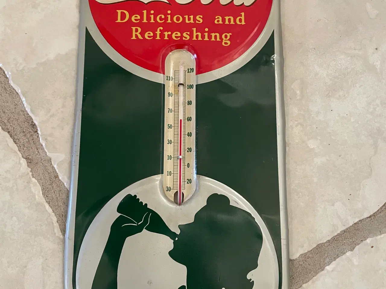 Billede 1 - Org. Coca Cola reklame i blik fra 1939/40