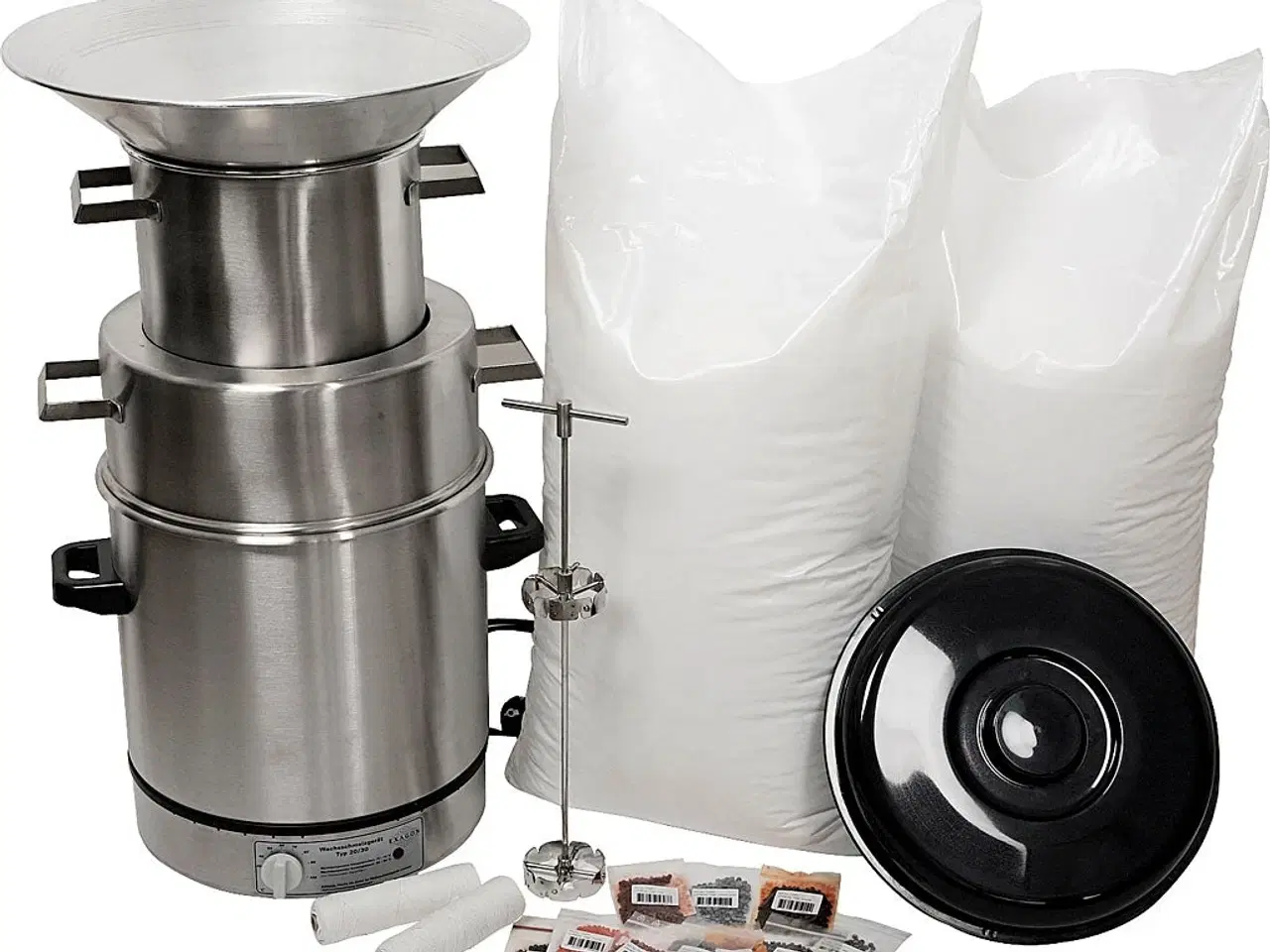 Billede 1 - Hånddyppet lys sæt - Alt til lysfremstilling