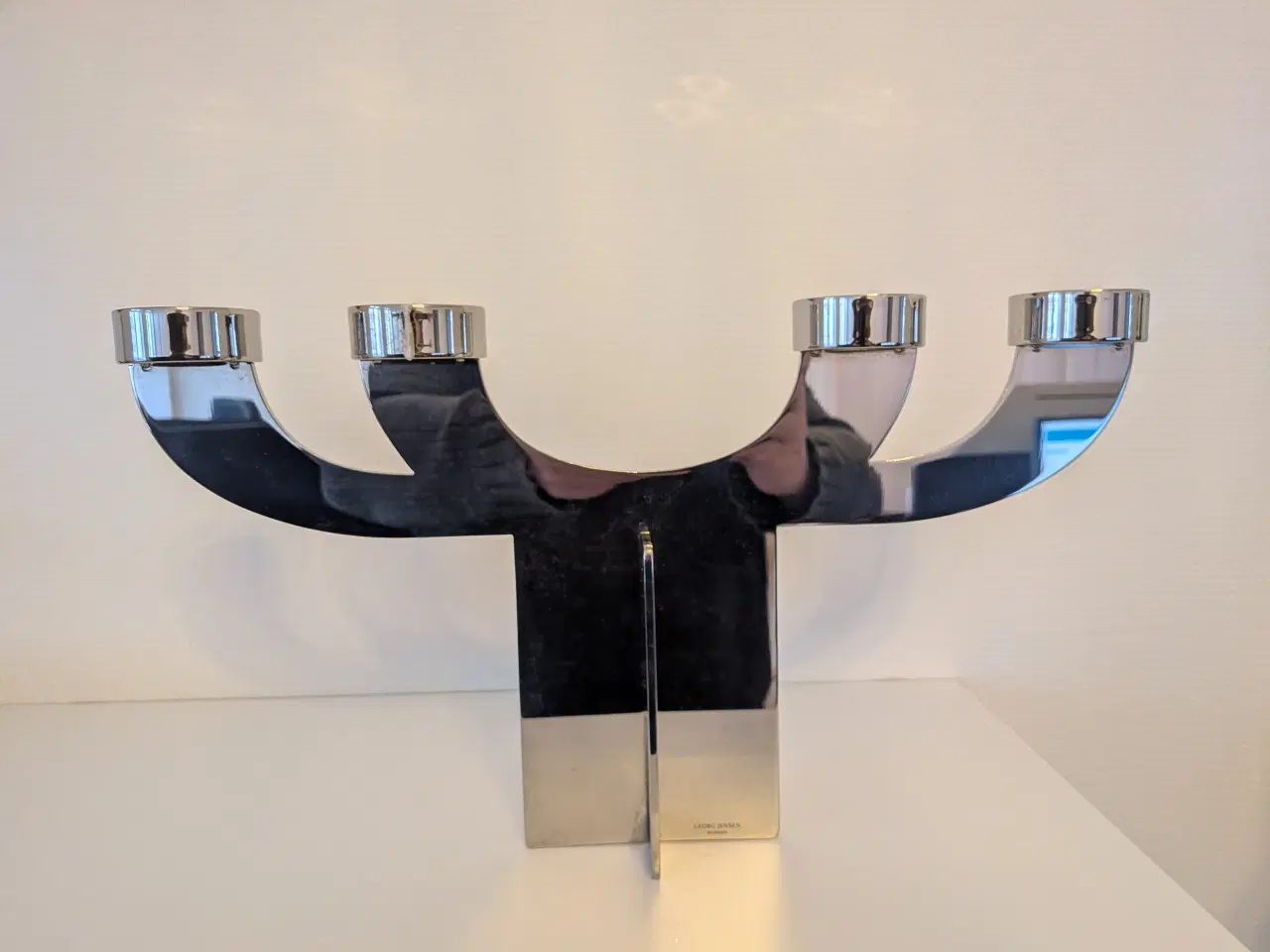 Billede 3 - Georg Jensen lysestage i rustfrit stål