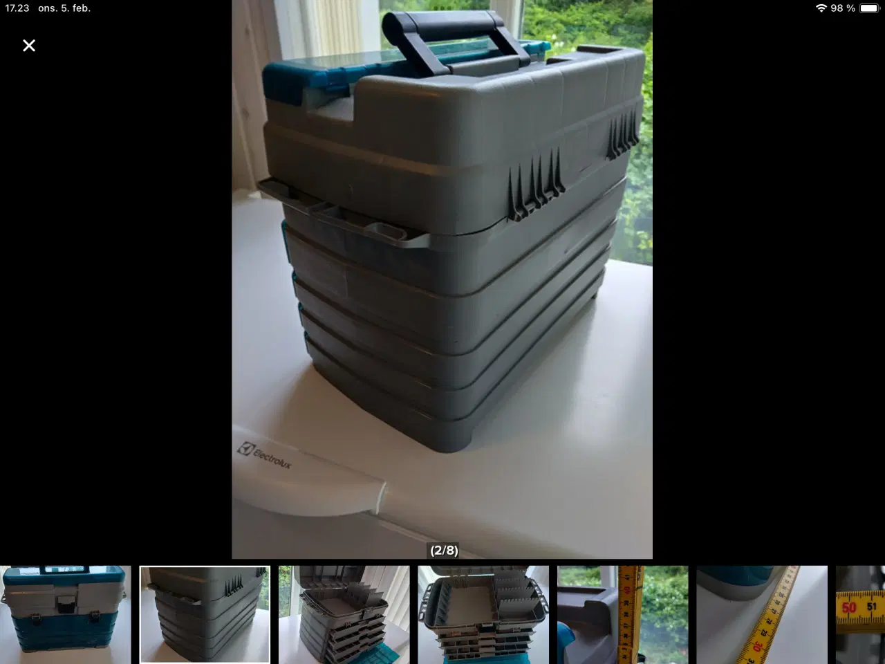 Billede 2 - Stor Piano Fiskekasse med mange rum.
