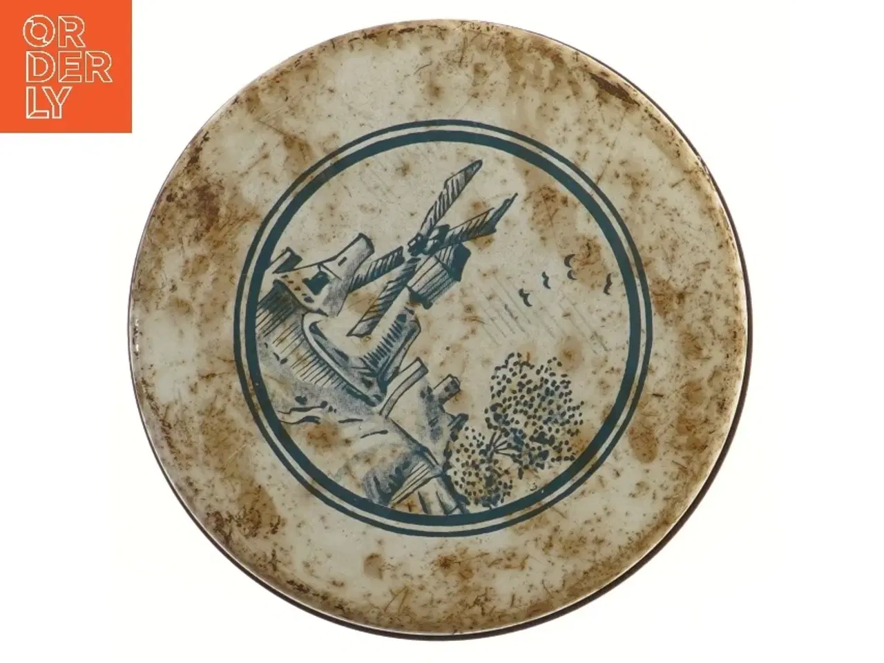 Billede 4 - Vintage Safir blikdåse fra Safir (str. Ø 21,5x9 cm)