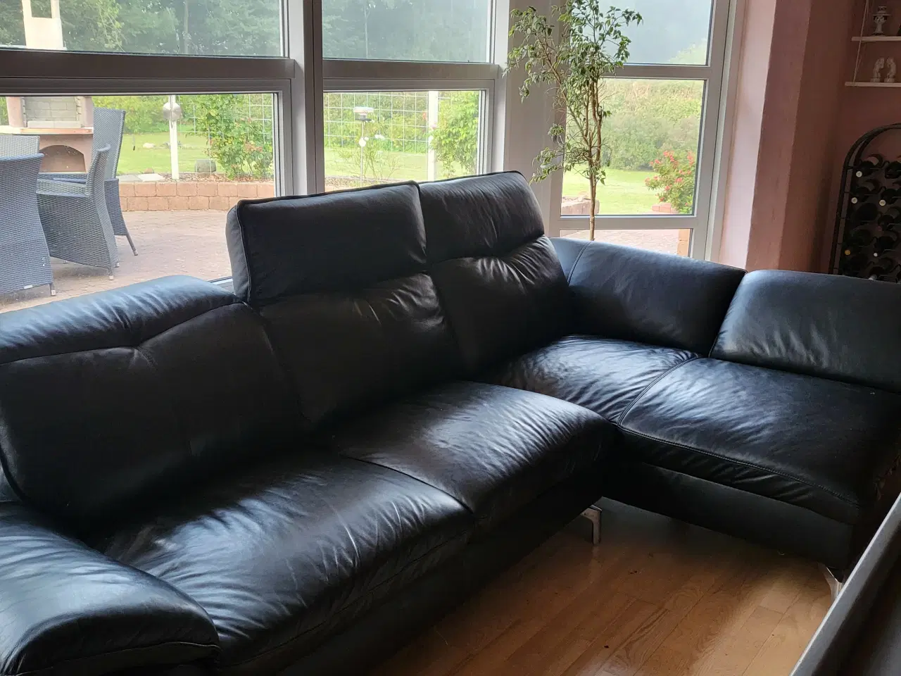 Billede 3 - Lædersofa
