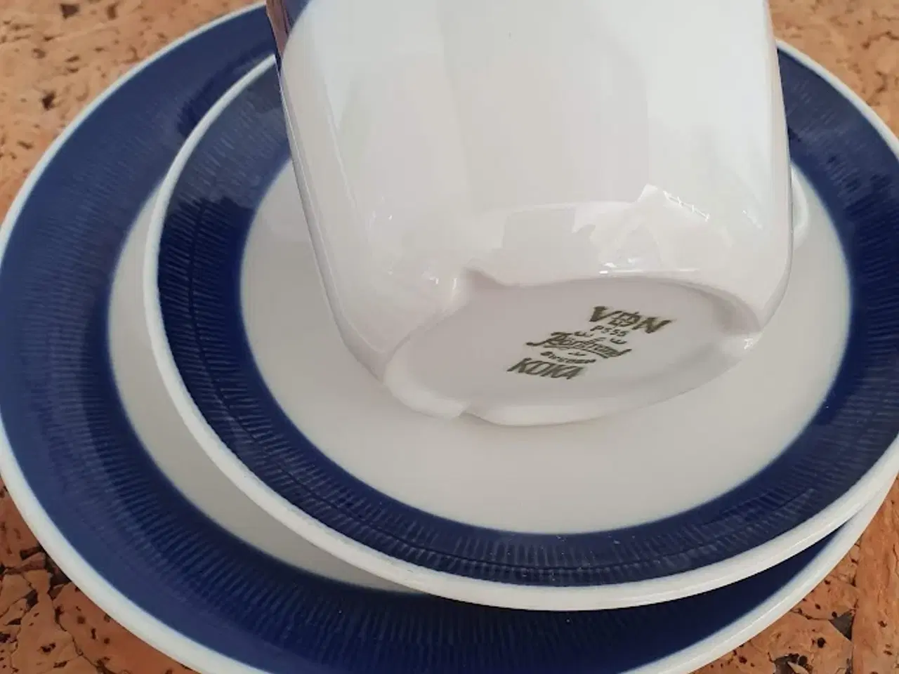 Billede 3 - Kaffe- og spisestel, Blå Koka, Rørstrand