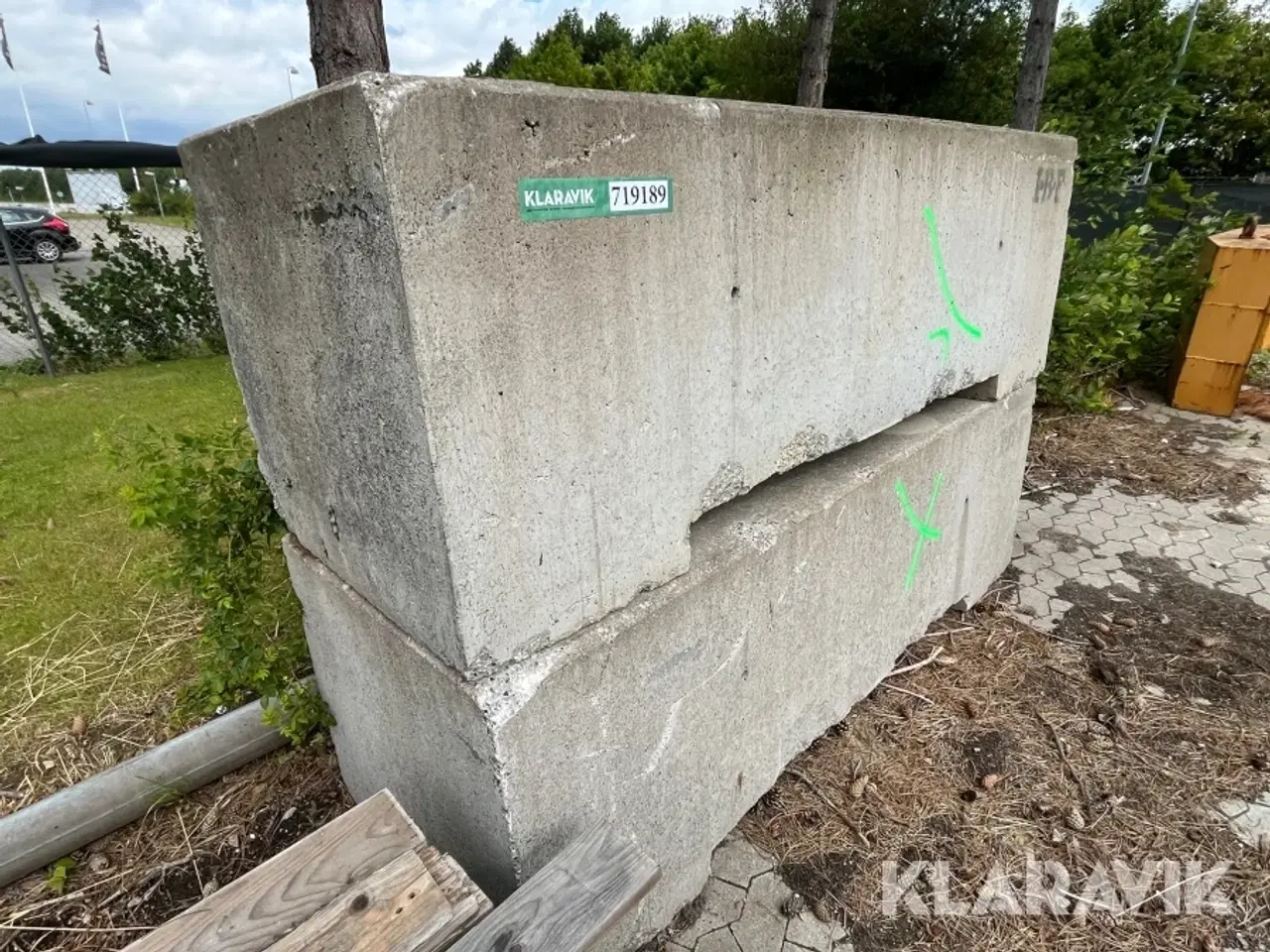 Billede 1 - Betonklodser - 2 styk