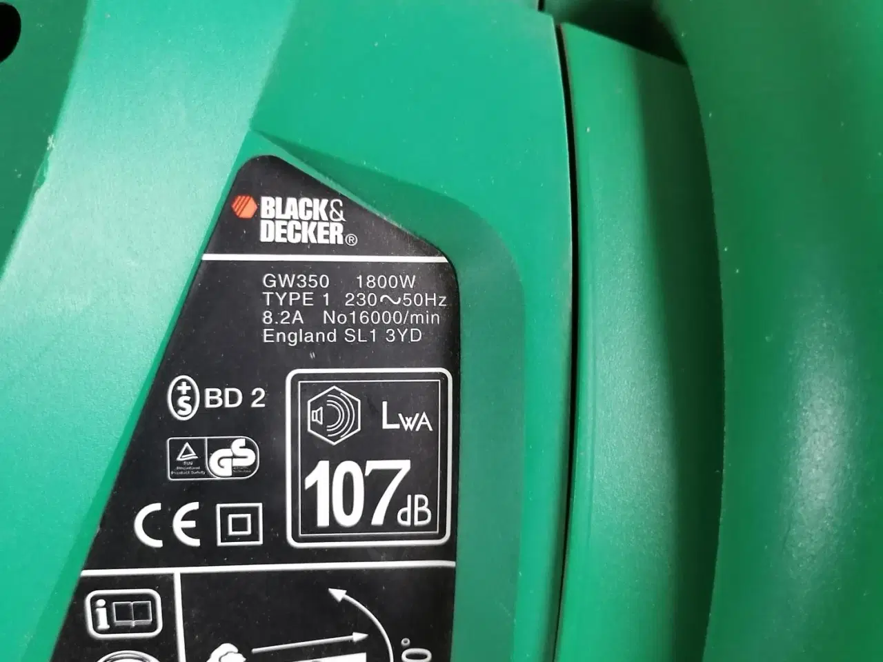 Billede 3 - Black & Decker løvsuger/blæser GW350
